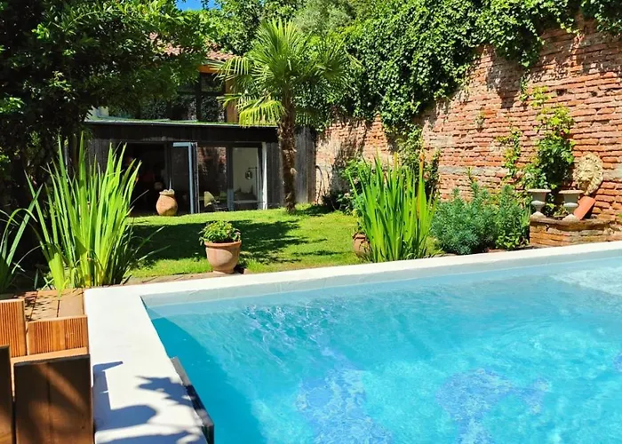 Апартаменты Le Jardin Secret - Piscine - Clim - De Gamme Альби